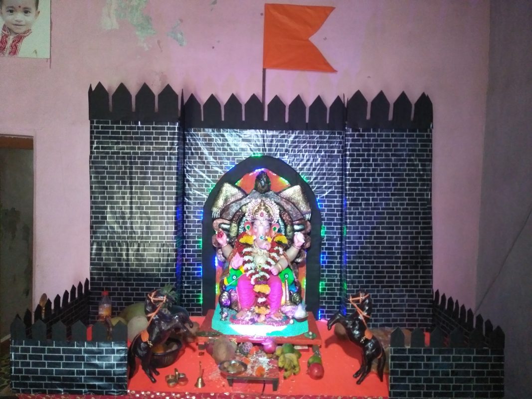 Fort of shivaji maharaj Ganapati Bappa Morya