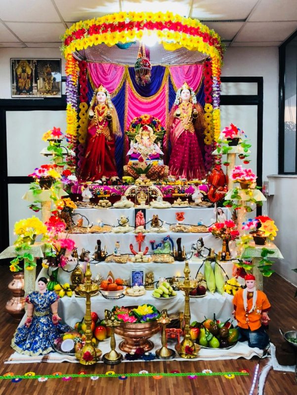 Gauri Ganpati Decoration | Ganapati Bappa Morya