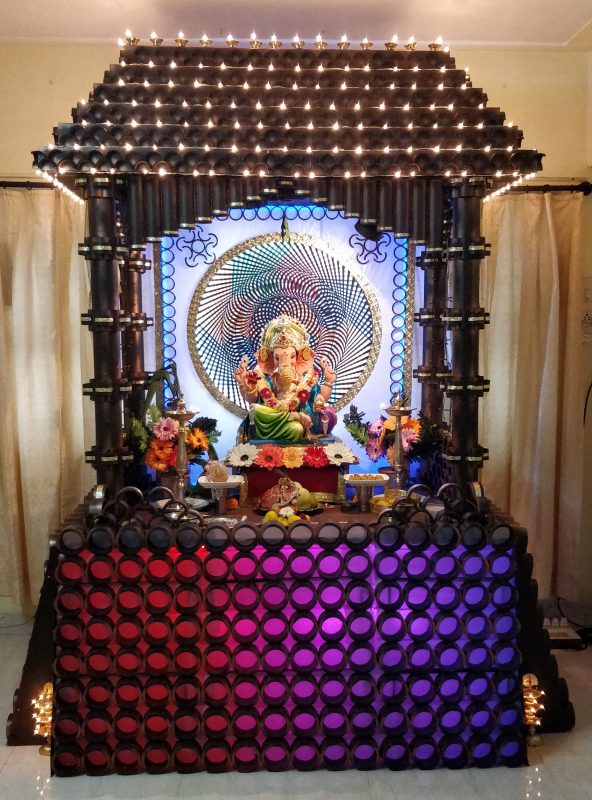 Celebrate Ganesh Chaturthi with eco friendly ganpati decoration Ideas